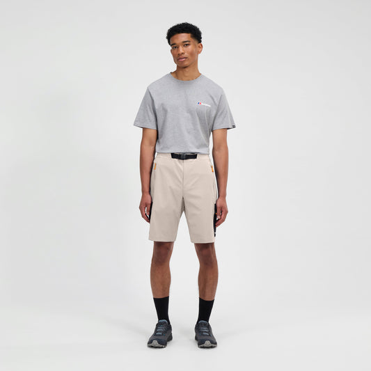 Herren Hike-air Stretch Shorts – Grau