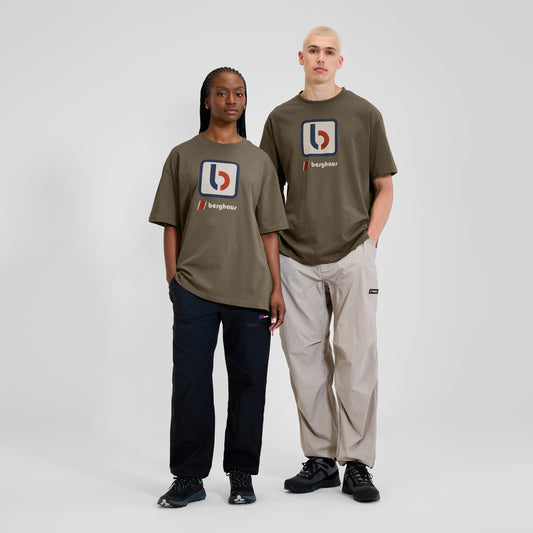 Unisex The B T-Shirt - Braun