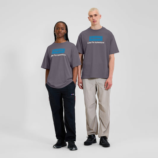 Unisex Adventure Tour T-Shirt - Lila