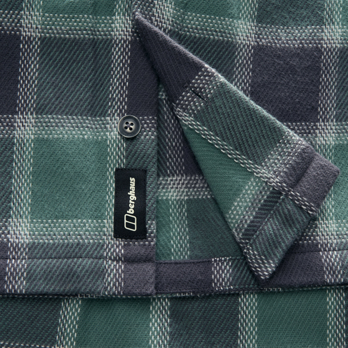 Herren-Overshirt Ashbrooke – Grün/Schwarz
