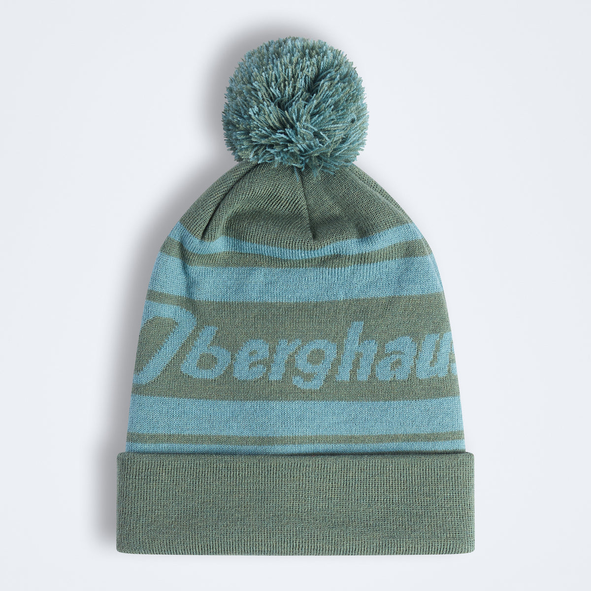 Unisex Beanie - Light Green/Light Grey