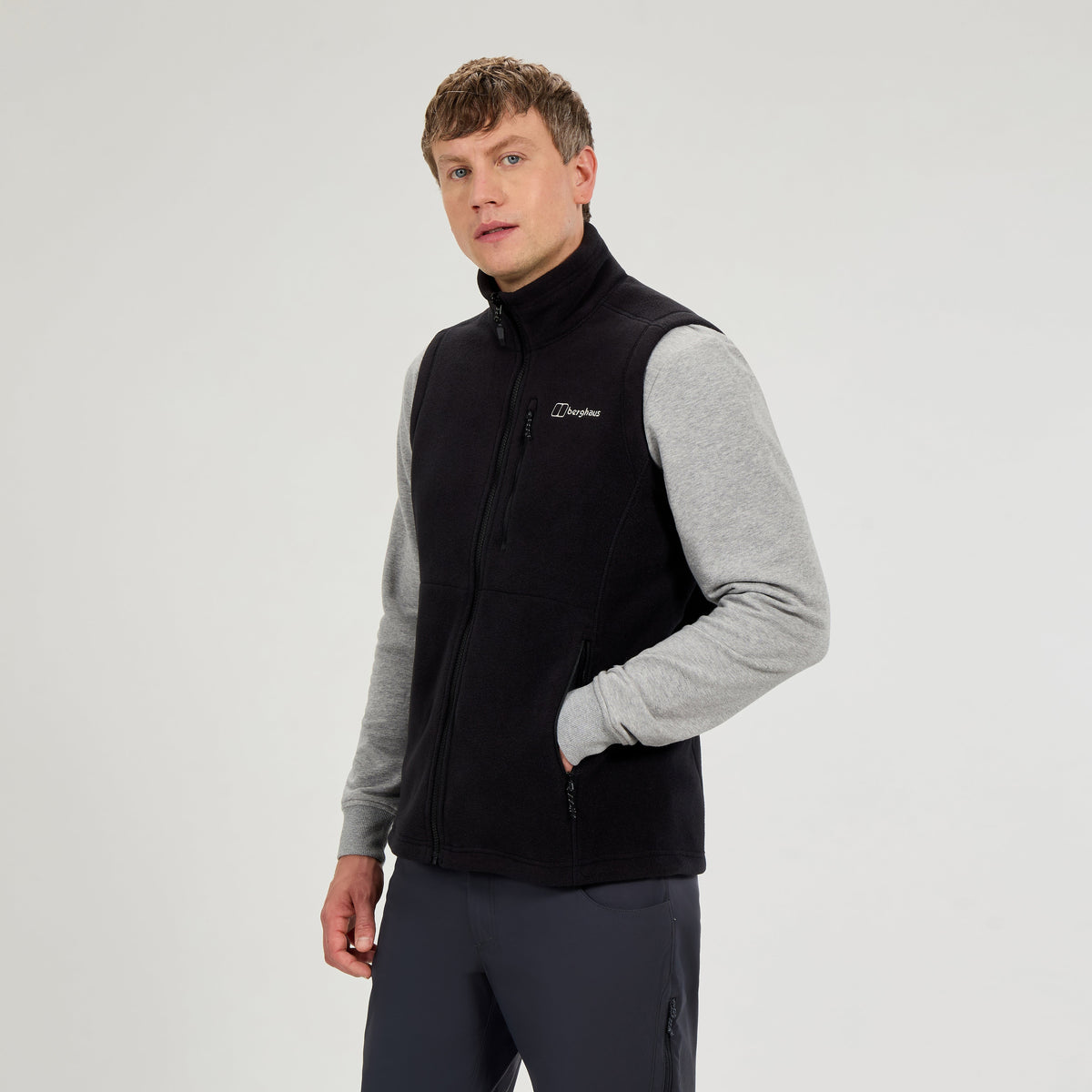 Men's Prism InterActive Polartec Fleece Gilet - Black