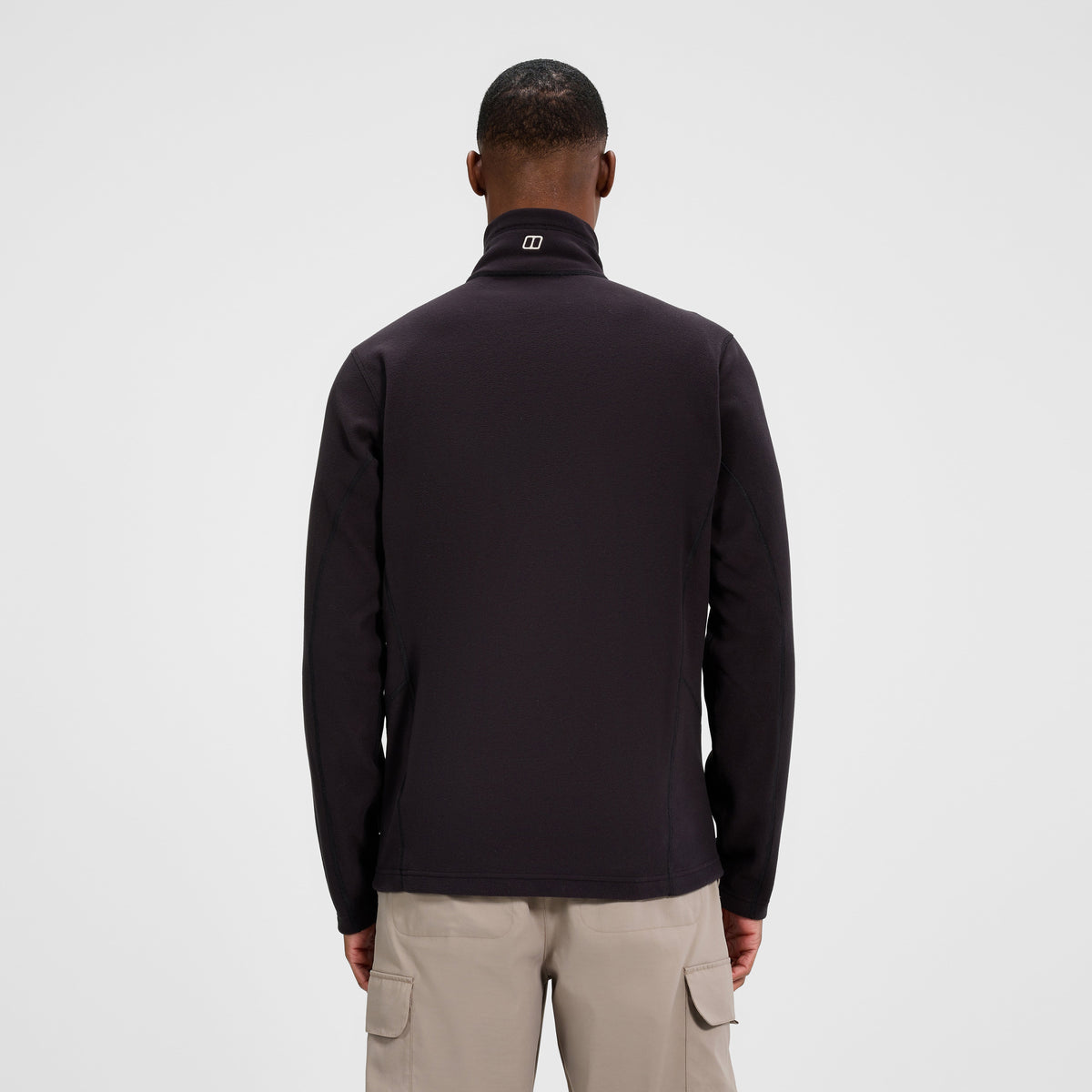 Men's Prism Micro Half Zip Polartec Fleece - Black