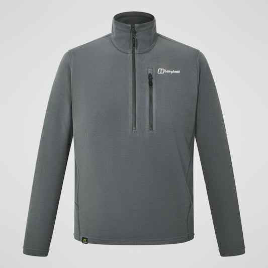 Men's Prism Micro Half Zip Polartec Fleece - Grey