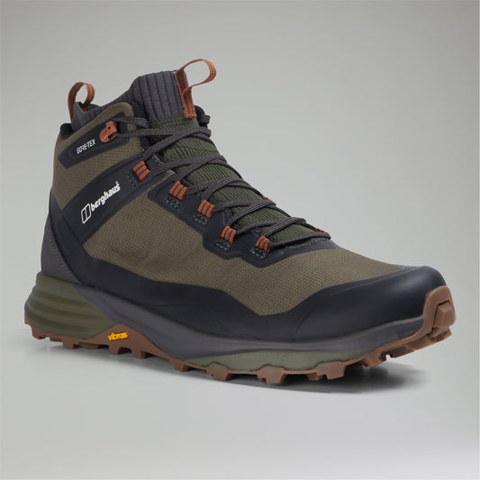 Herren VC22 Mid Gore-Tex – Dunkelbraun/Dunkelgrün