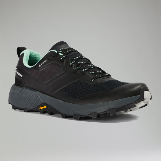 Damen-Trailway Active Gore-Tex Schuh – Schwarz/Grün