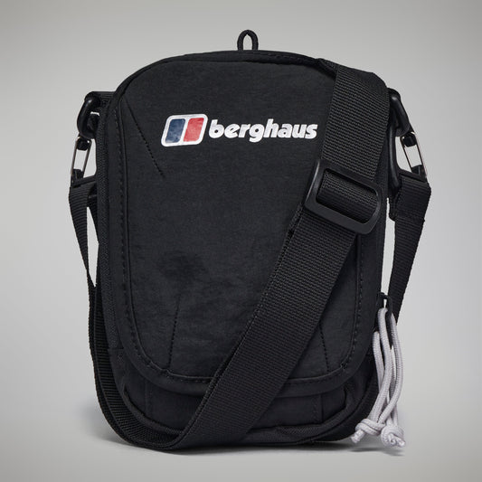 Unisex Logo-Umhängetasche Small - Schwarz
