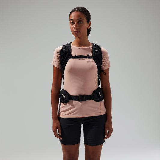 Unisex 3D Freeflow 30+5L S Rucksack - Grau/Schwarz