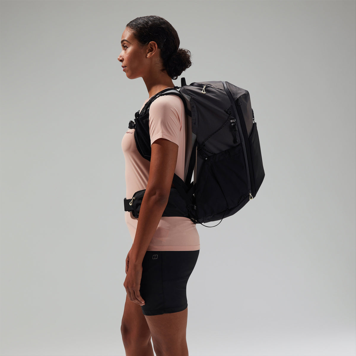 Unisex 3D Freeflow 30+5L S Rucksack - Grau/Schwarz