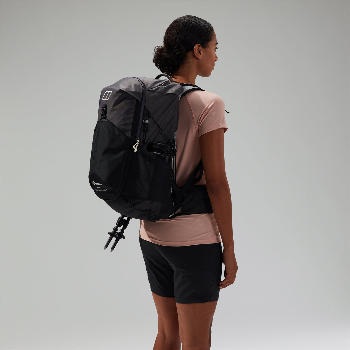 Unisex 3D Freeflow 30+5L S Rucksack - Grau/Schwarz