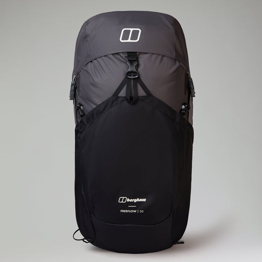 Unisex Freeflow 30L Rucksack - Grau/Schwarz
