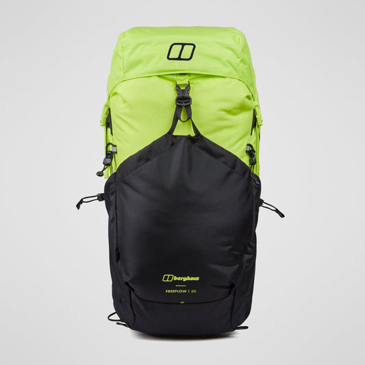 Unisex-Rucksack Freeflow 30L – Gelb/Schwarz