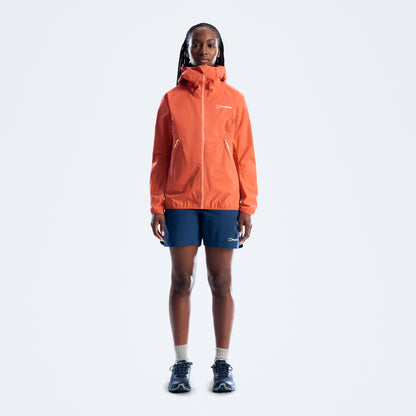 Damen-Regenjacke Rain-Motion - Orange