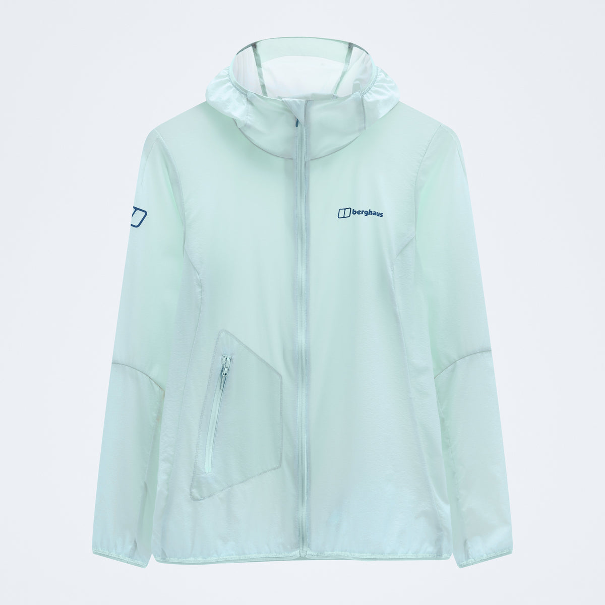 Women's Pendower Wind Jacket - Light Blue