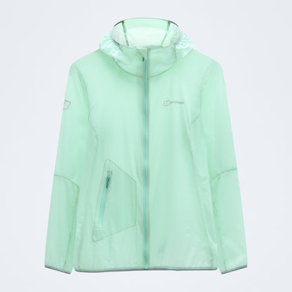 Women's Pendower Wind Jacket - Light Green