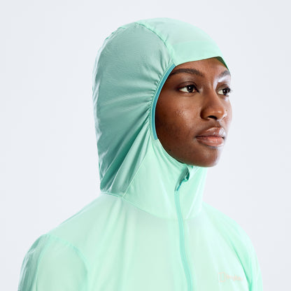 Women's Pendower Wind Jacket - Light Green