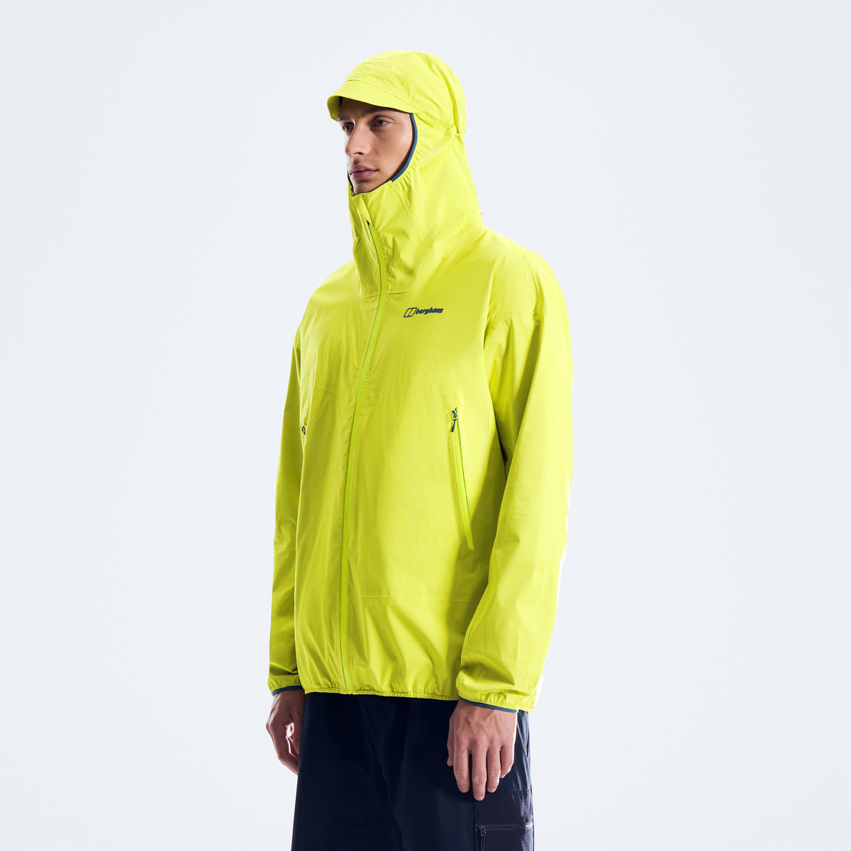 Herren-Regenjacke Rain-Motion – Hellgelb