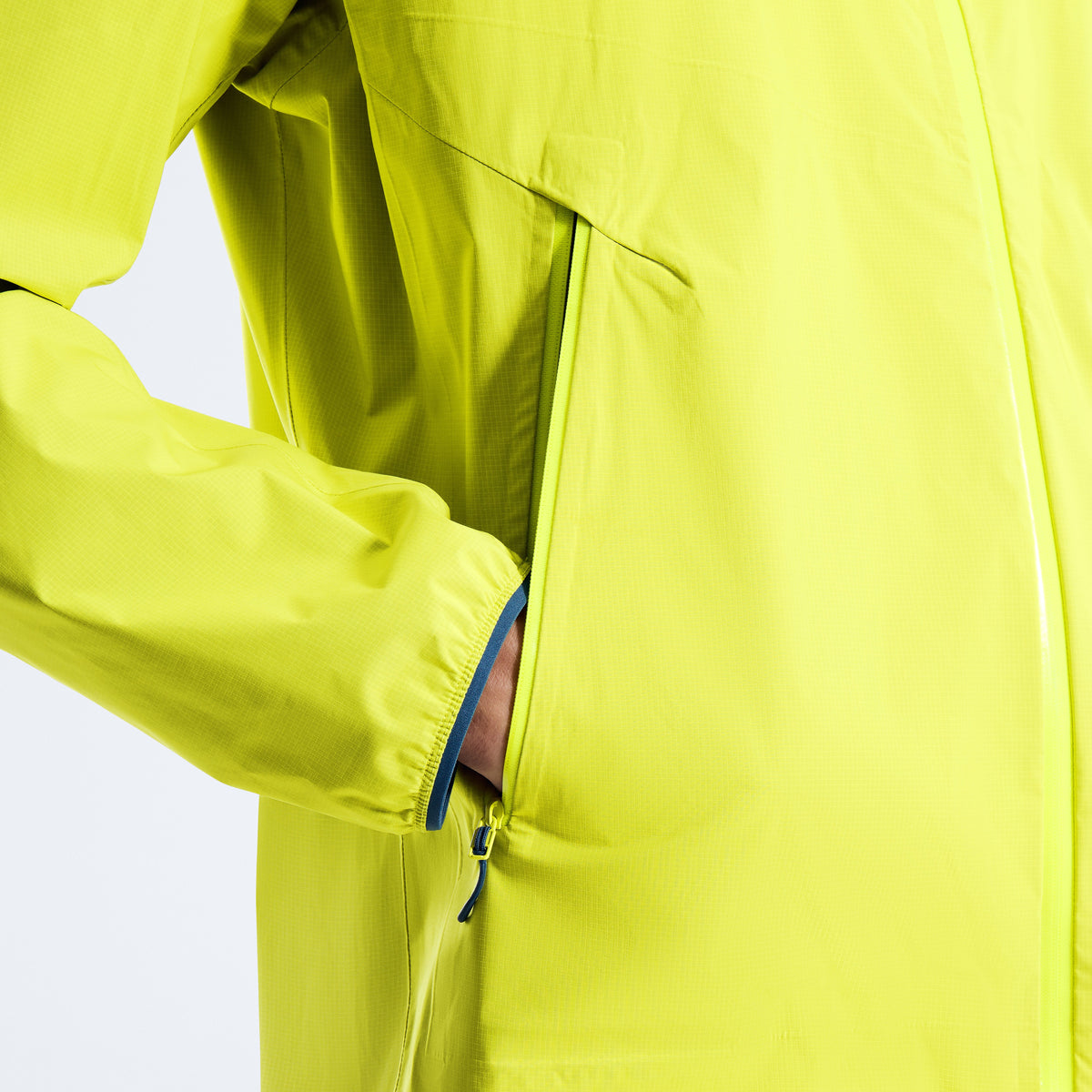 Herren-Regenjacke Rain-Motion – Hellgelb