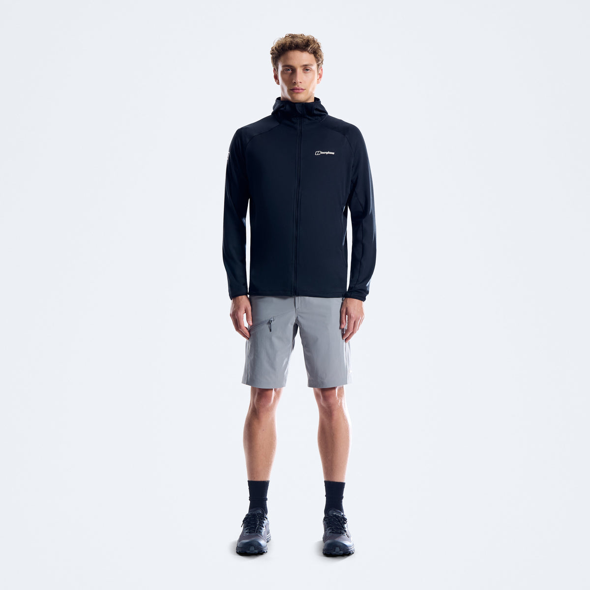 Herren-Wanderjacke Staindrop – Schwarz