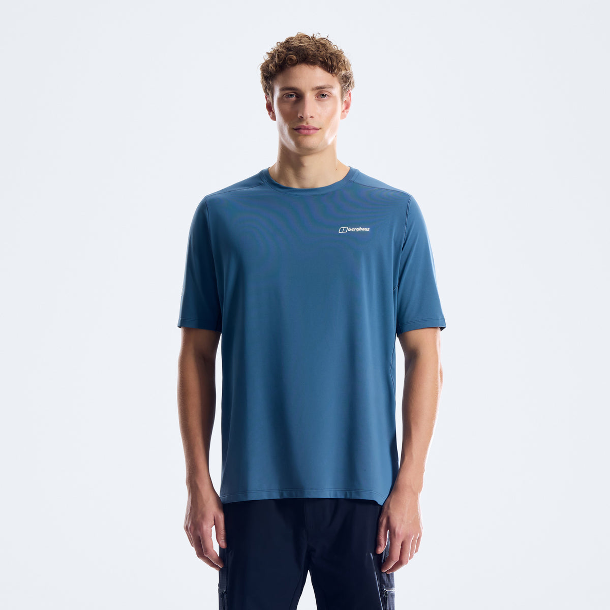 Herren Bowburn Tech-T-Shirt – Blau