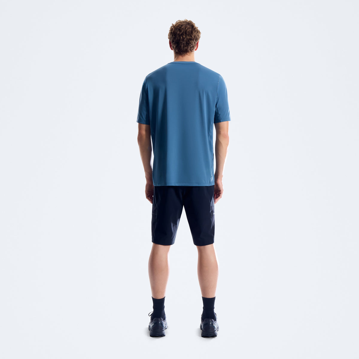 Herren Bowburn Tech-T-Shirt – Blau