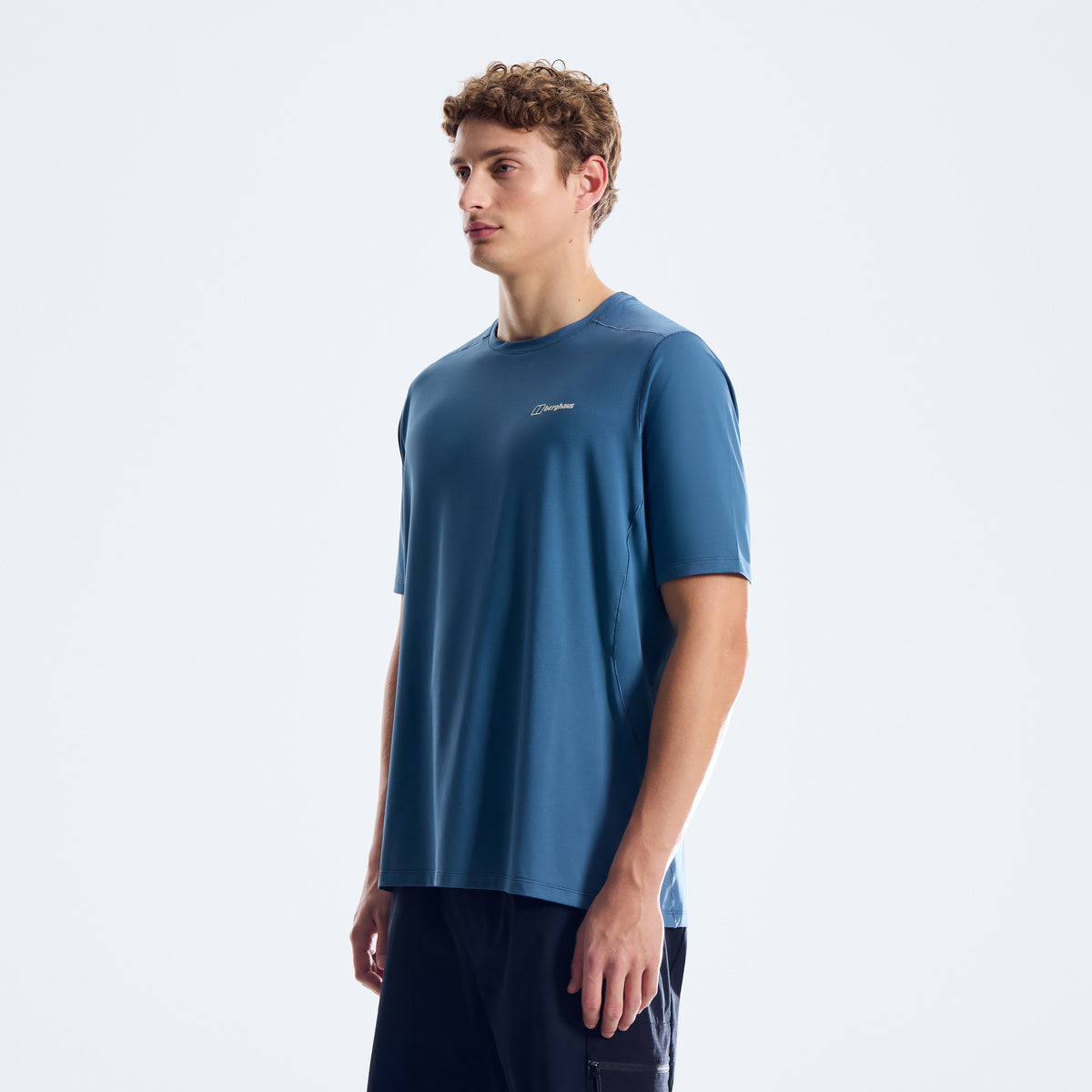 Herren Bowburn Tech-T-Shirt – Blau