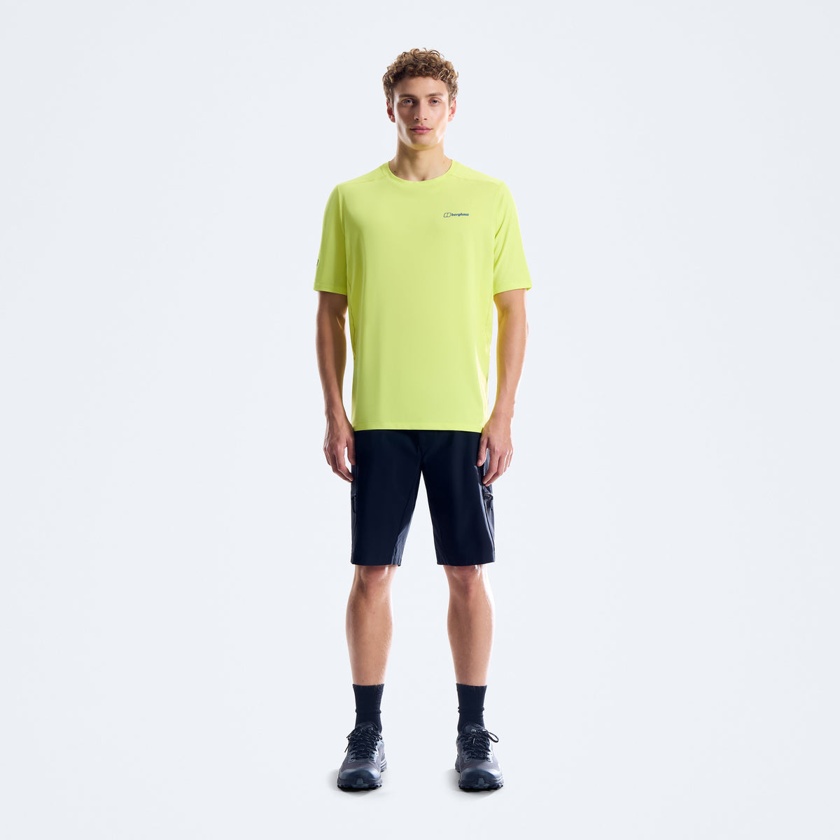 Herren Bowburn Tech-T-Shirt – Hellgelb