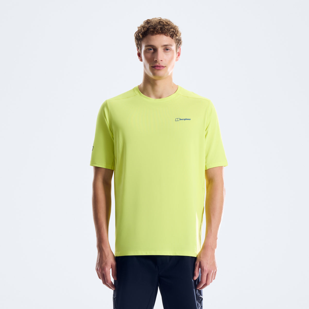 Herren Bowburn Tech-T-Shirt – Hellgelb