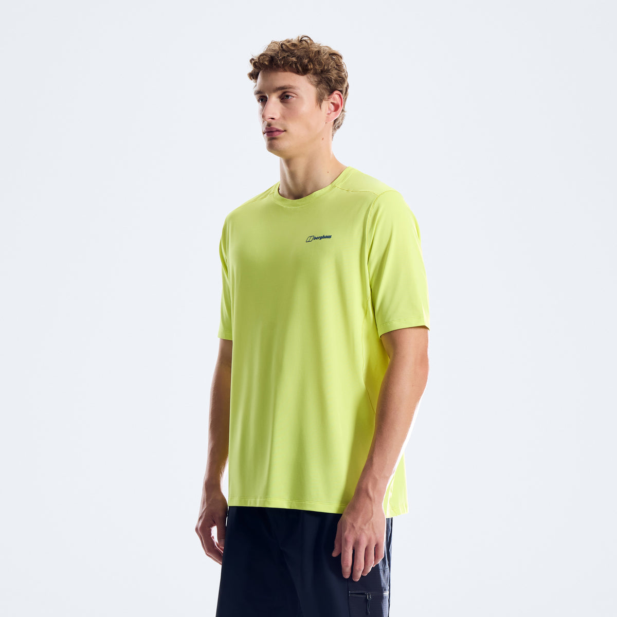 Herren Bowburn Tech-T-Shirt – Hellgelb