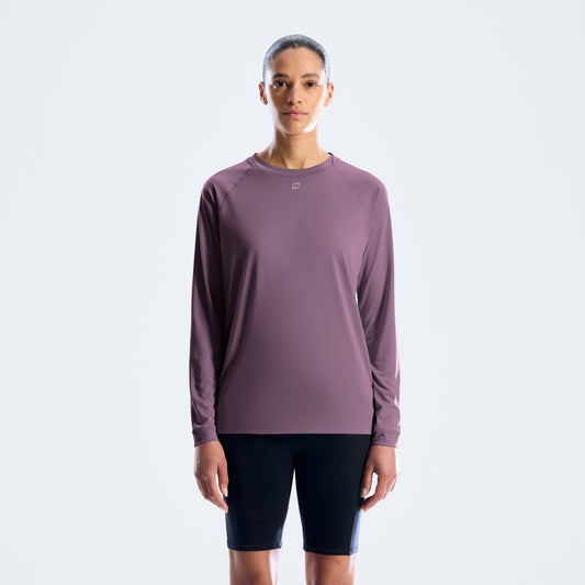 Damen Ivyhill Light Langarm-Funktionsshirt - Lila