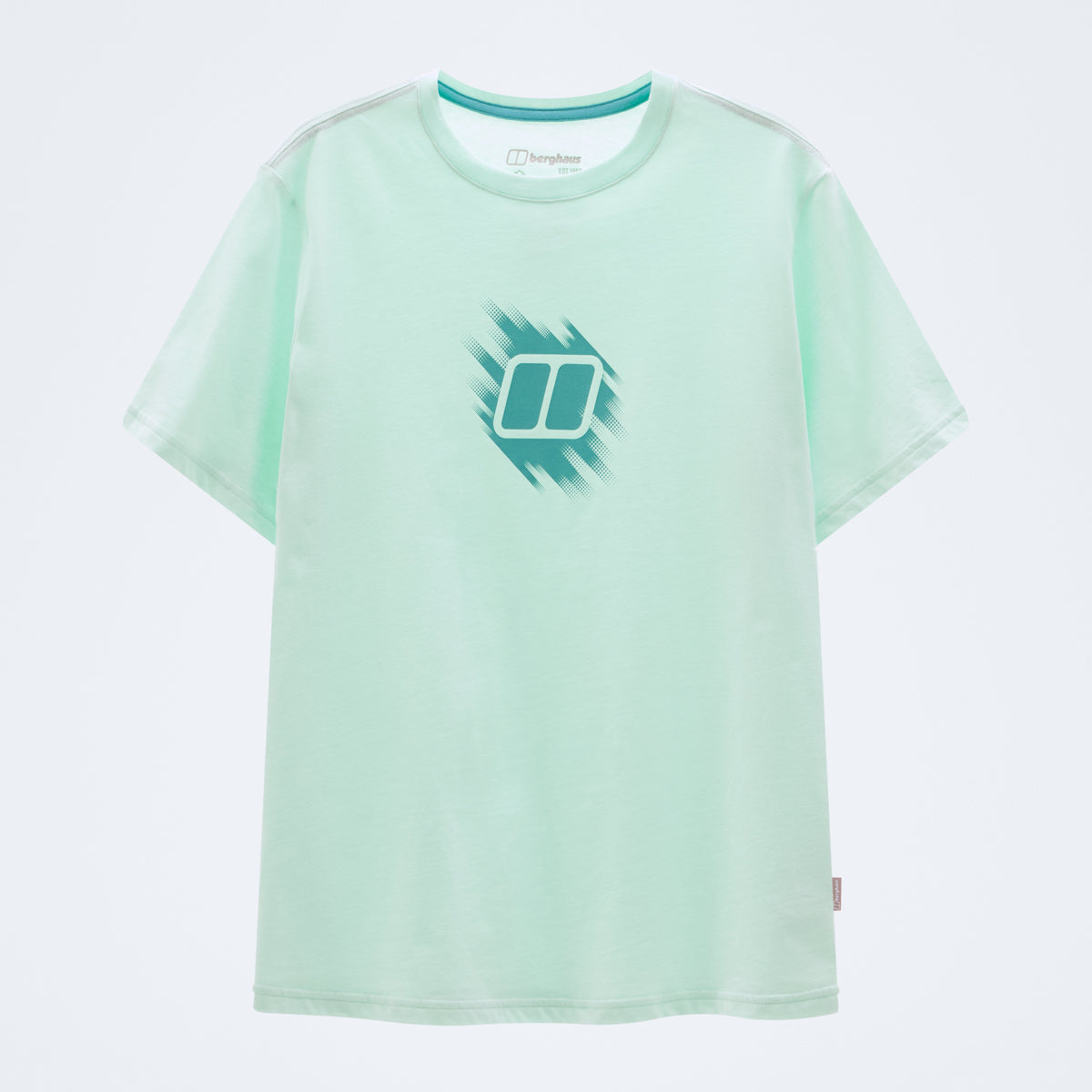 Women's Sketched Blocks Essential Tee - Blue