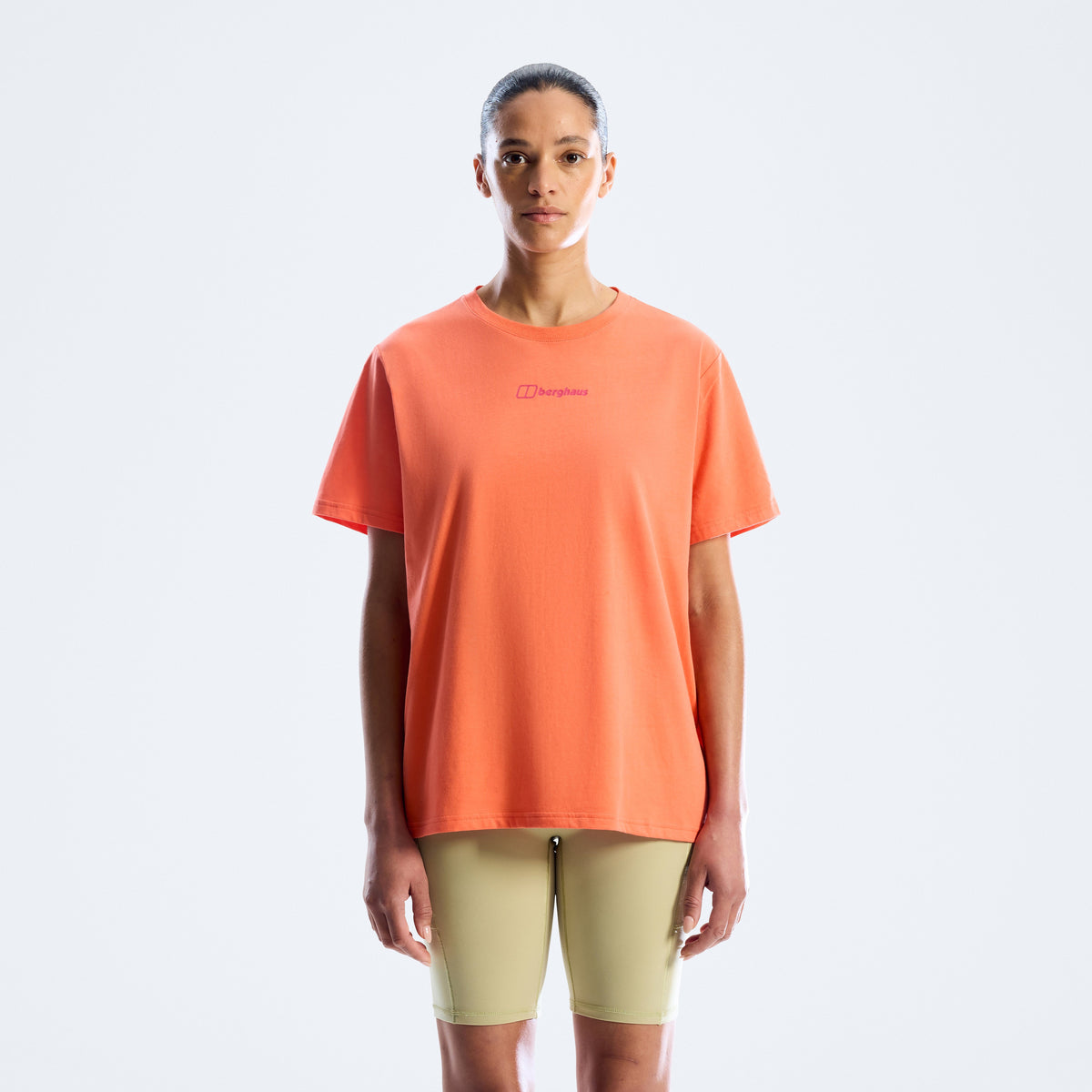 Damen Cairn Essential T-Shirt - Orange
