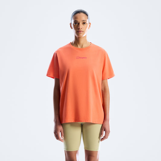 Damen Cairn Essential T-Shirt - Orange