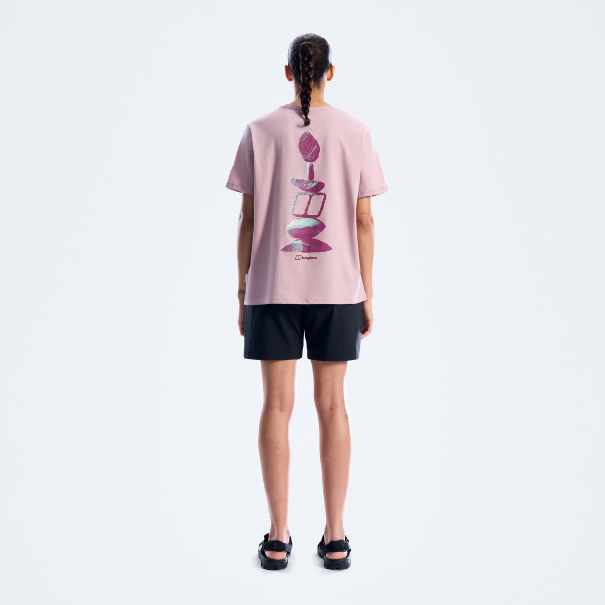 Damen Cairn Essential T-Shirt - Lila