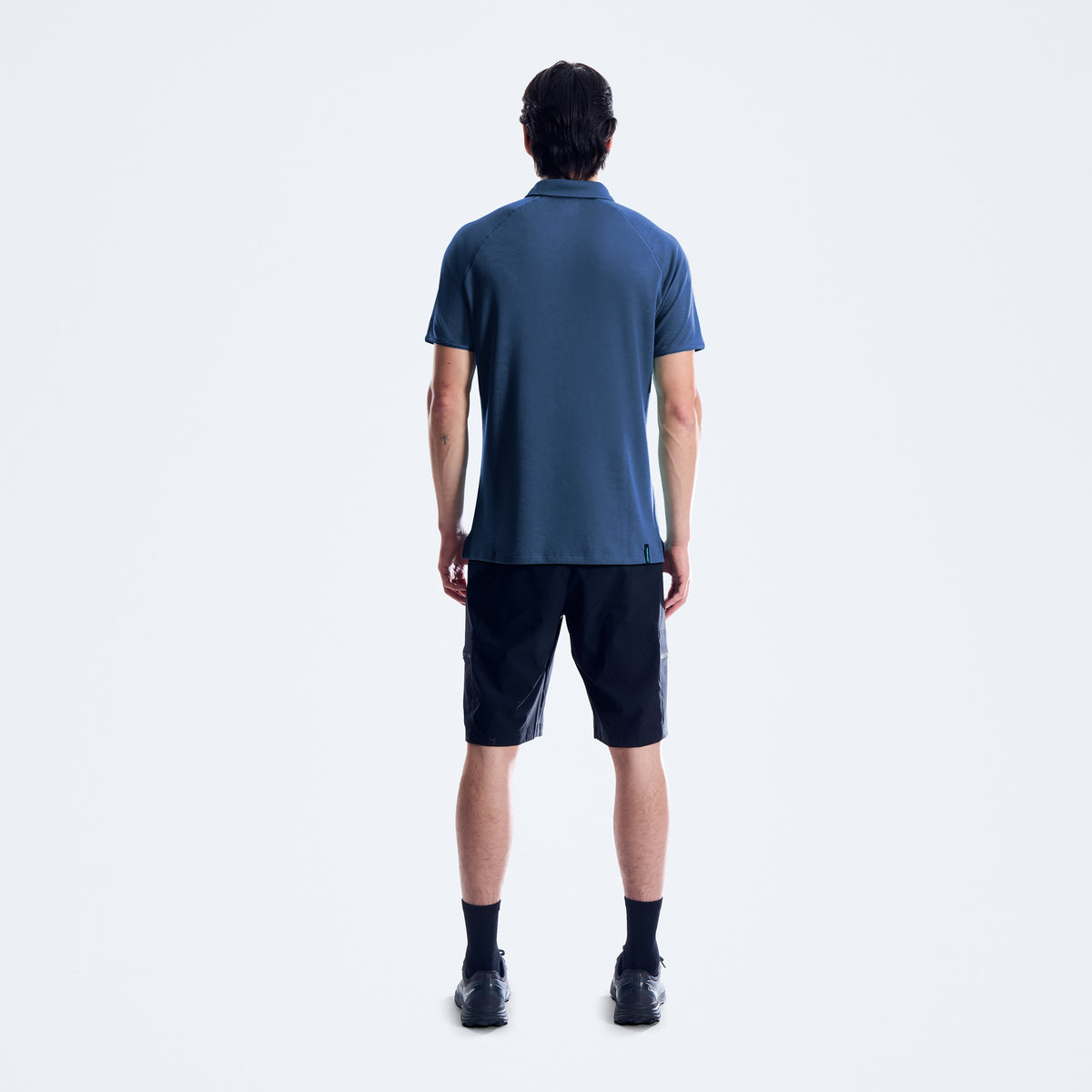 Herren Ivyhill Tech-Poloshirt – Marineblau