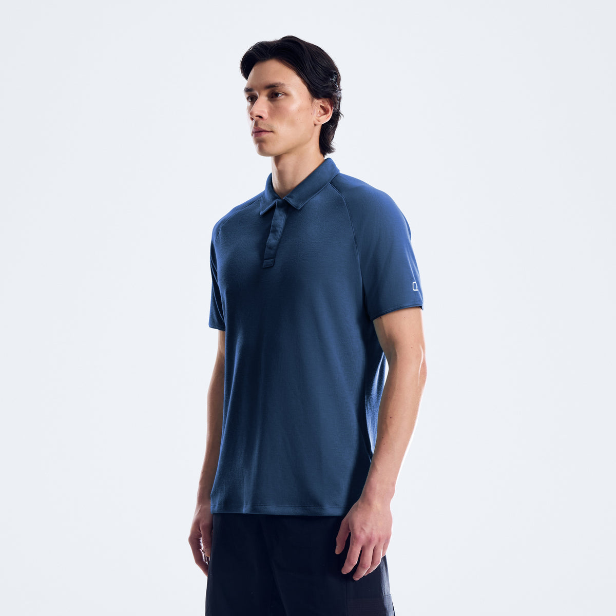 Herren Ivyhill Tech-Poloshirt – Marineblau