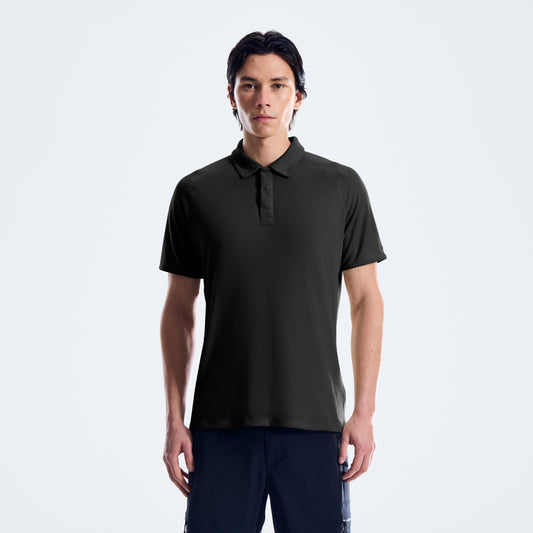 Ivyhill Tech Polo für Herren – Schwarz