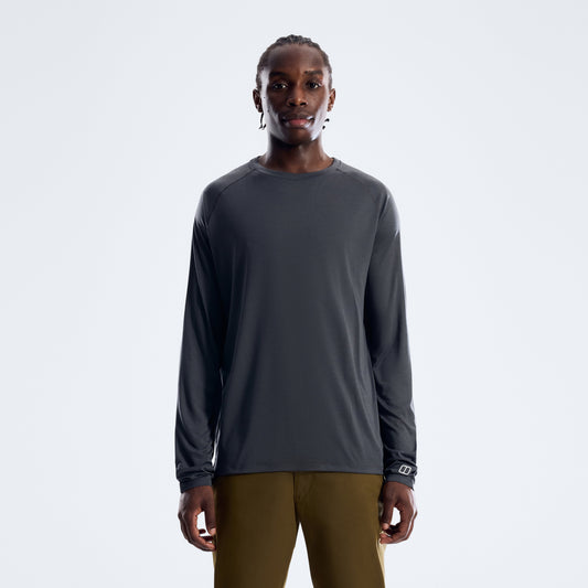 Ivyhill Light Langarm-Funktionsshirt für Herren - Archive Black