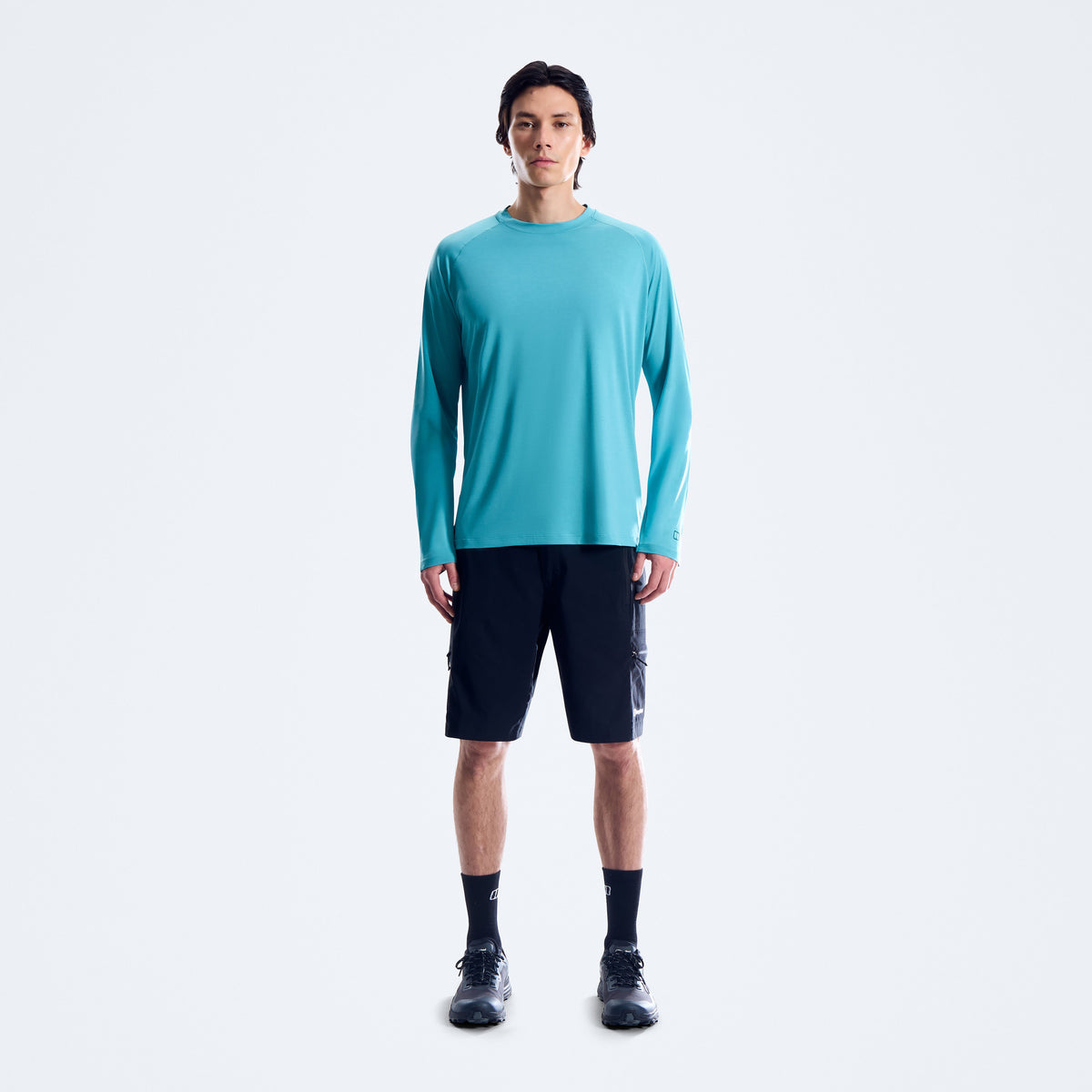 Herren Ivyhill Light Langarm-Funktionsshirt - Blau
