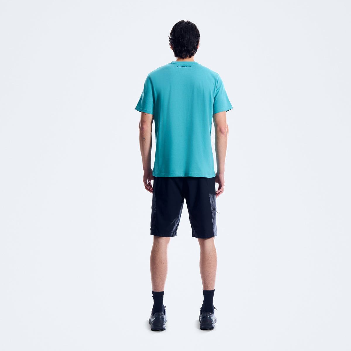 Herren Curvature Essential T-Shirt - Blau
