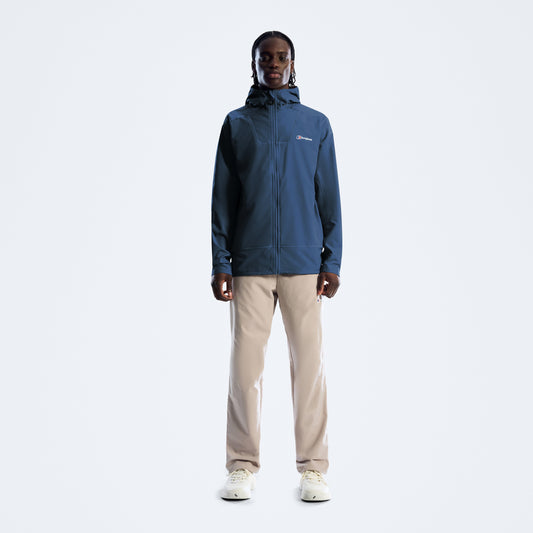 Herrenjacke mit Kapuze Greenbank – Blau
