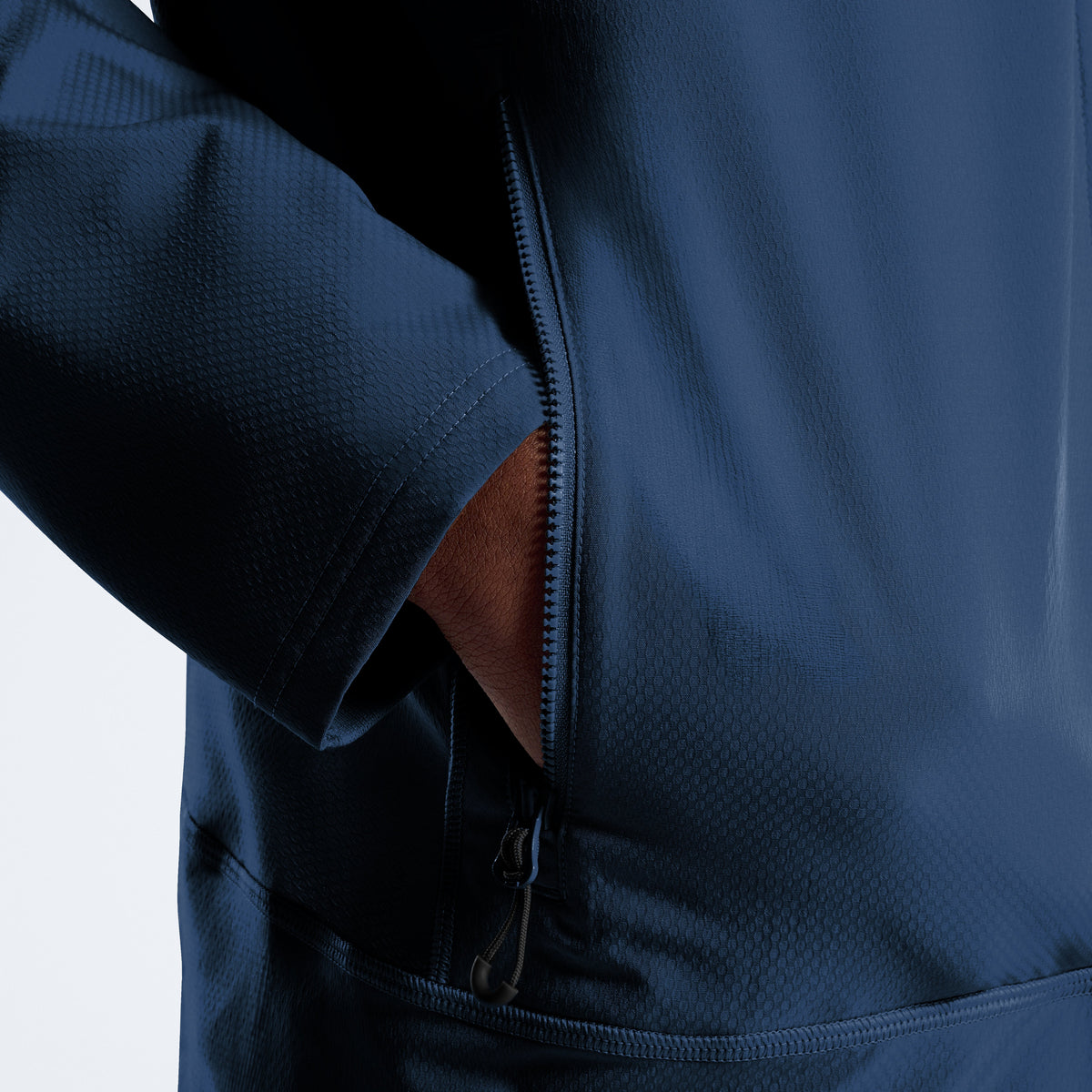Herrenjacke mit Kapuze Greenbank – Blau
