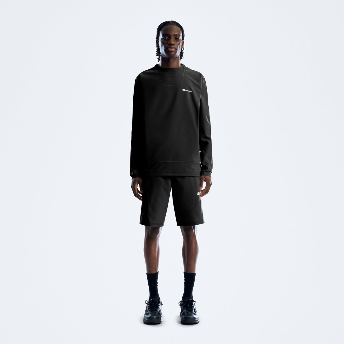 Herren-Pullover Greenbank Crew – Schwarz