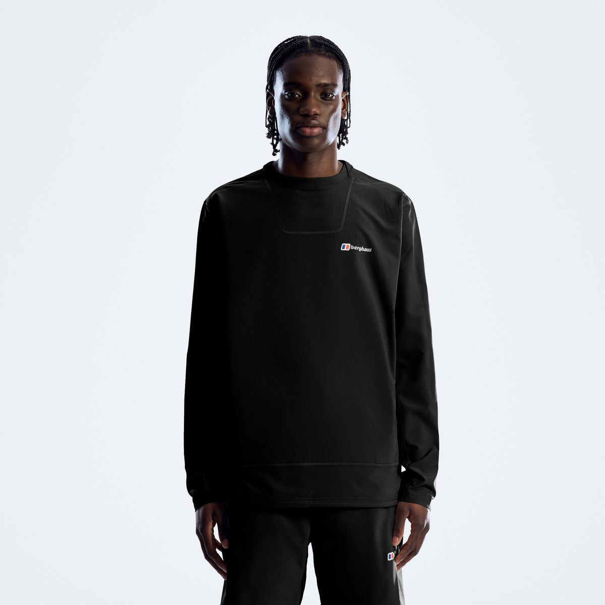 Herren-Pullover Greenbank Crew – Schwarz