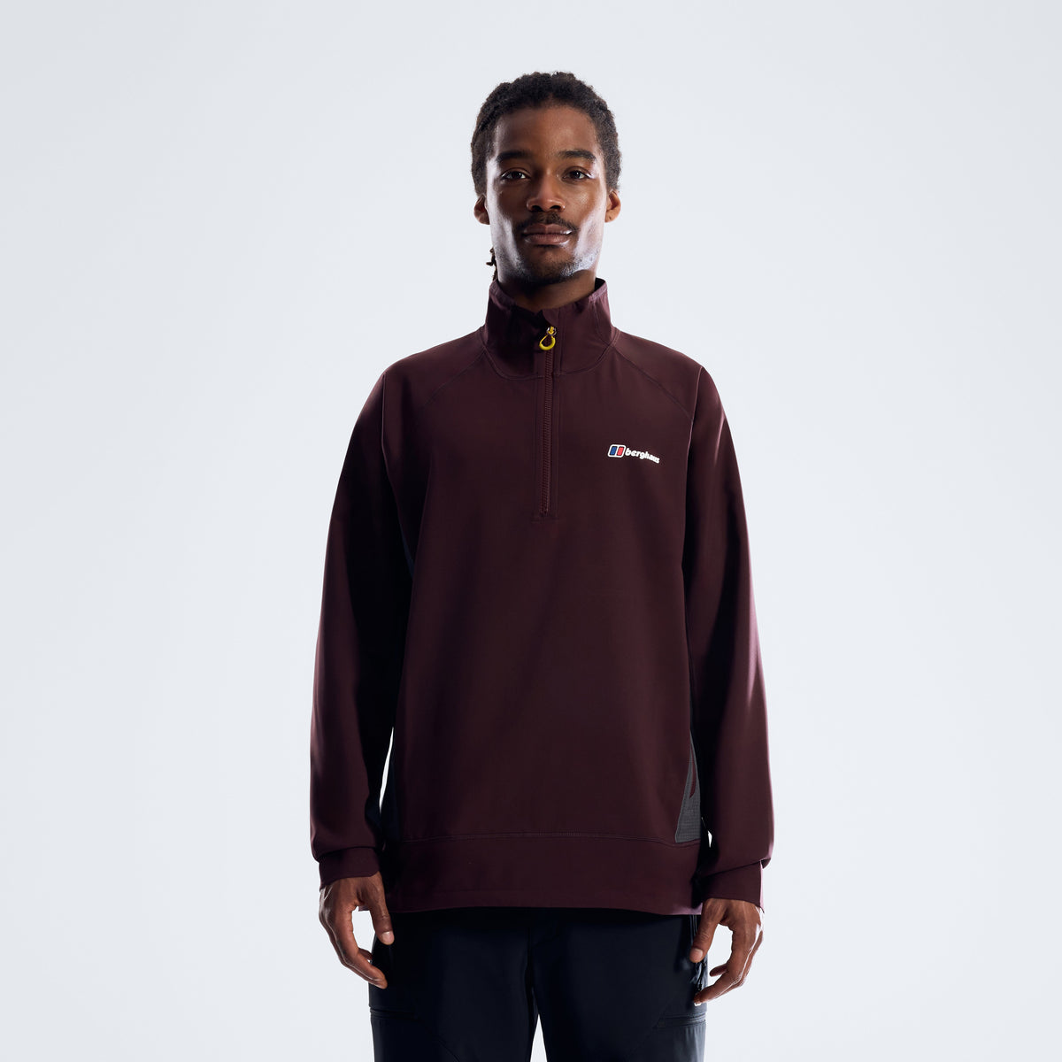 Herren-Pullover Wavertree mit kurzem Reißverschluss – Chakra
