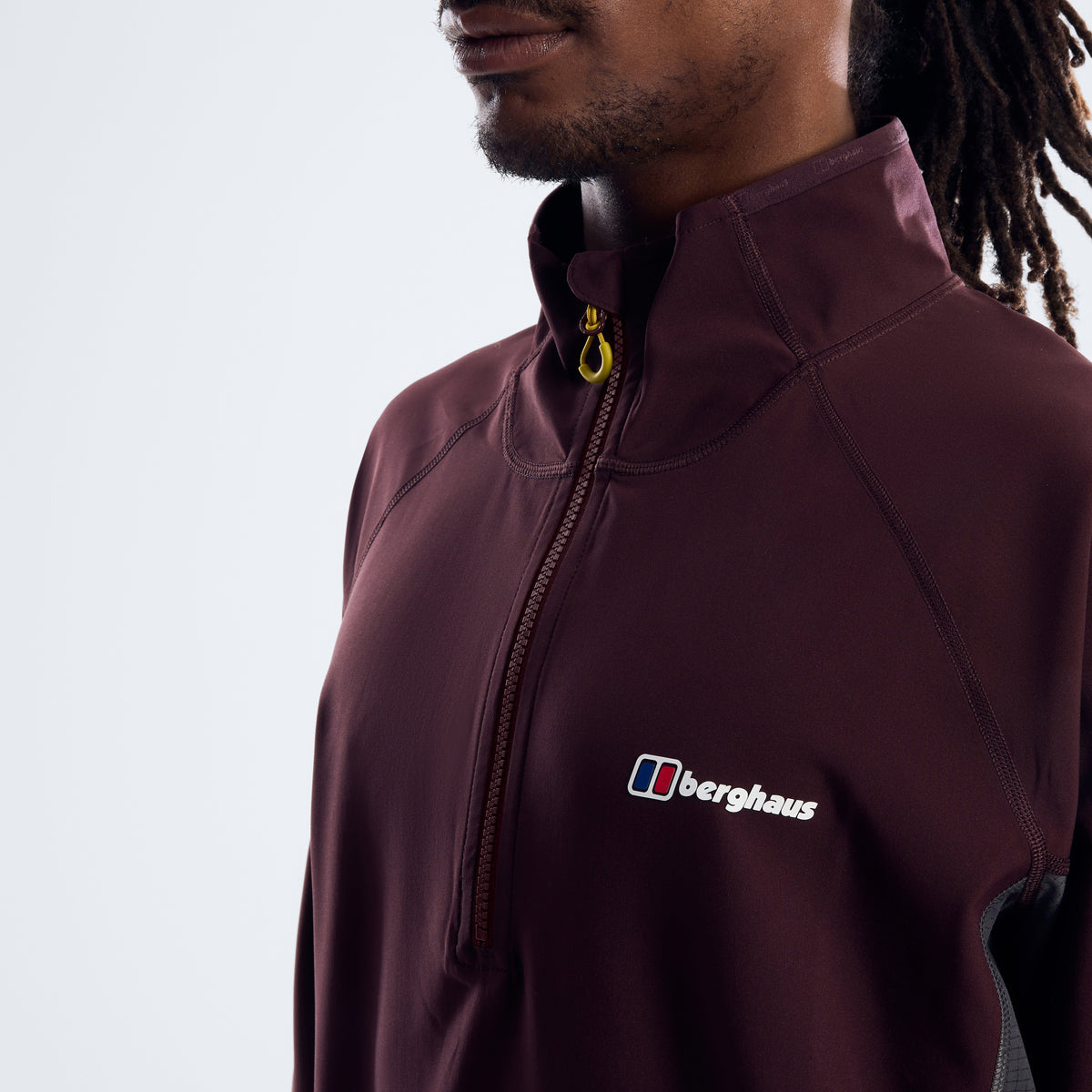 Herren-Pullover Wavertree mit kurzem Reißverschluss – Chakra