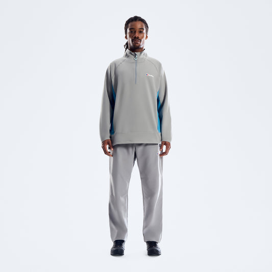 Herren Wavertree Half-Zip - Garbo Grey