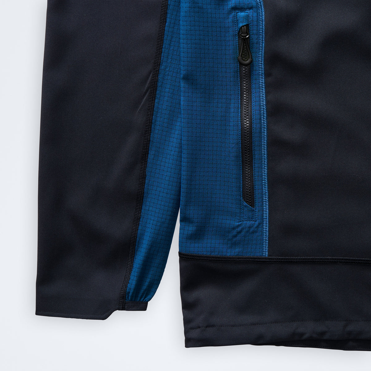 Herren-Half-Zip Wavertree – Jet Black
