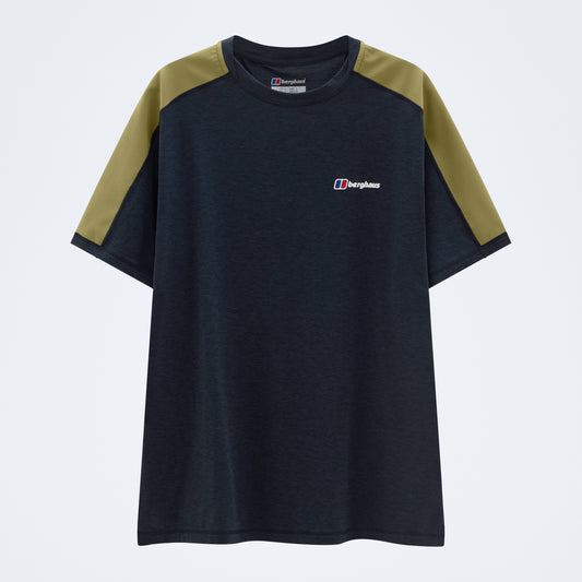 Herren Farndale Tech-T-Shirt - Jet Black/Jet Black