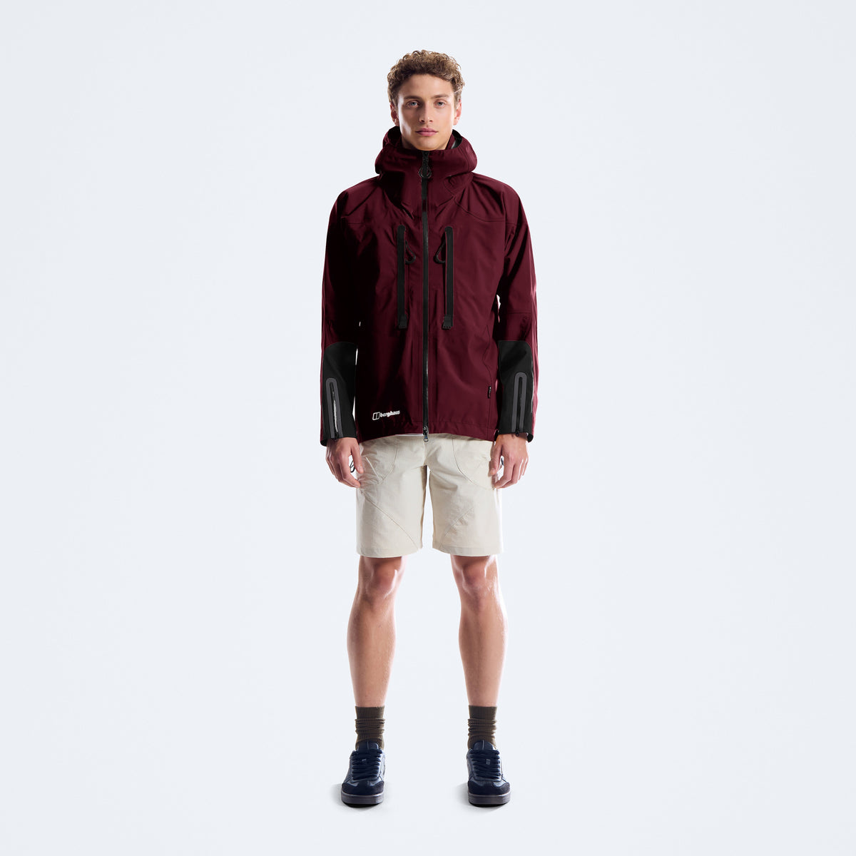 Herren Big Wall Gore-Tex Jacke - Rot